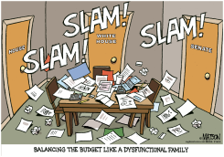  BALANCING THE BUDGET LIKE A DYSFUNCTIONAL FAMILY by RJ Matson