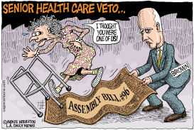 LOCAL-CA BROWN VETOS SENIOR HEALTH CARE by Wolverton