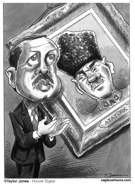 TURKISH PRESIDENT ERDOGAN by Taylor Jones