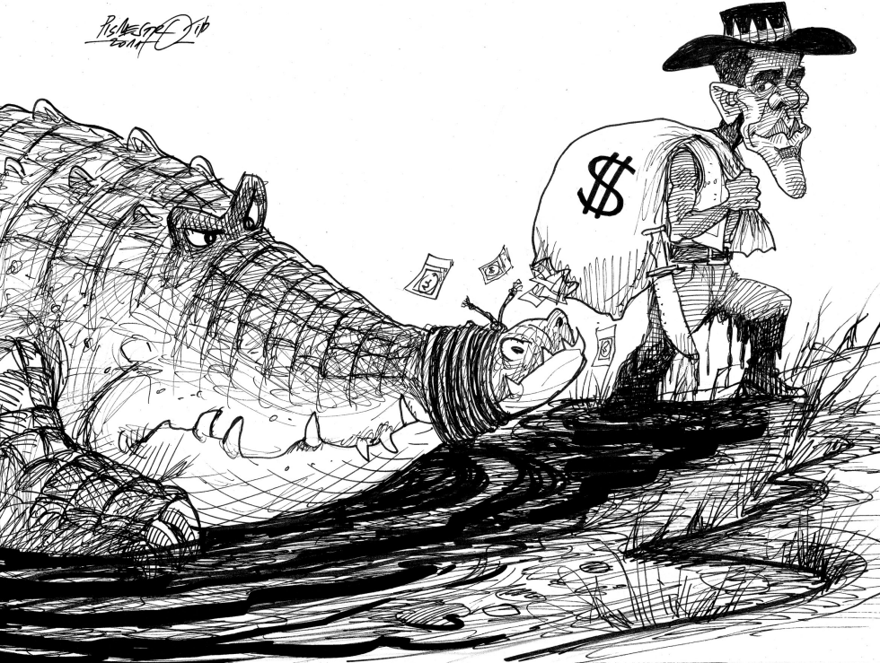  CROCODILE DUNDEE by Petar Pismestrovic