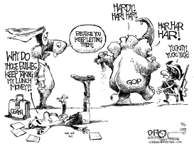 GOP BULLIES by John Darkow