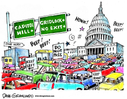 WASHINGTON GRIDLOCK by Dave Granlund