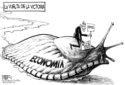 LA VUELTA DE LA VICTORIA by Nate Beeler