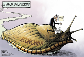 LA VUELTA DE LA VICTORIA  by Nate Beeler