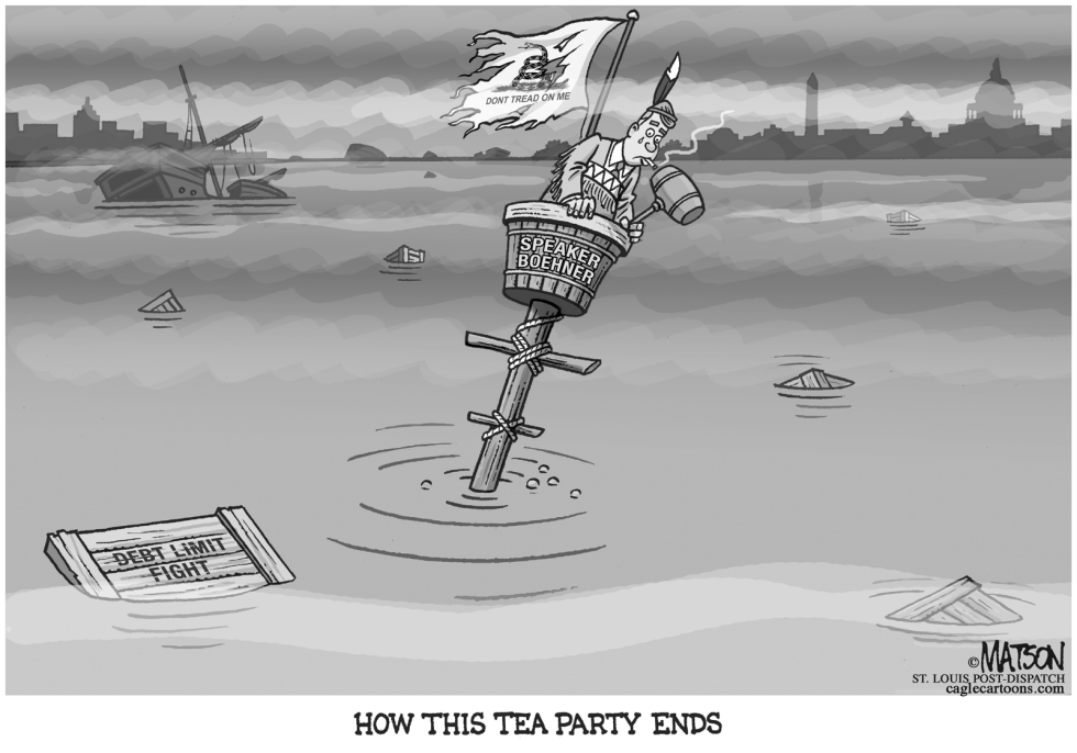  HOW THIS TEA PARTY ENDS by RJ Matson