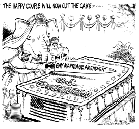 GAY MARRIAGE AMENDMENT by Mike Lane