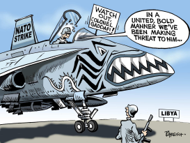 NATO THREAT by Paresh Nath