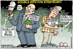 DOUBLE DIPS FOR EVERYONE by Wolverton