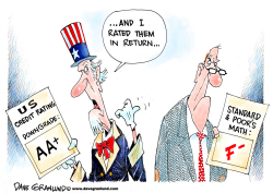 US DOWNGRADE by Dave Granlund