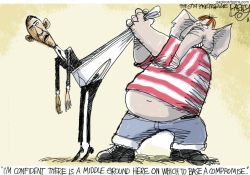 WEDGIE ISSUES  by Pat Bagley