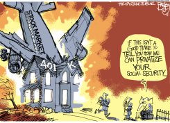 MAGIC OF THE MARKET CRASH by Pat Bagley