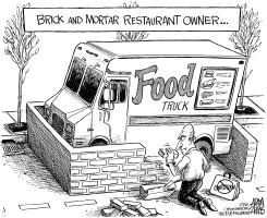 LOCAL FOOD TRUCK LEGISLATION by Adam Zyglis