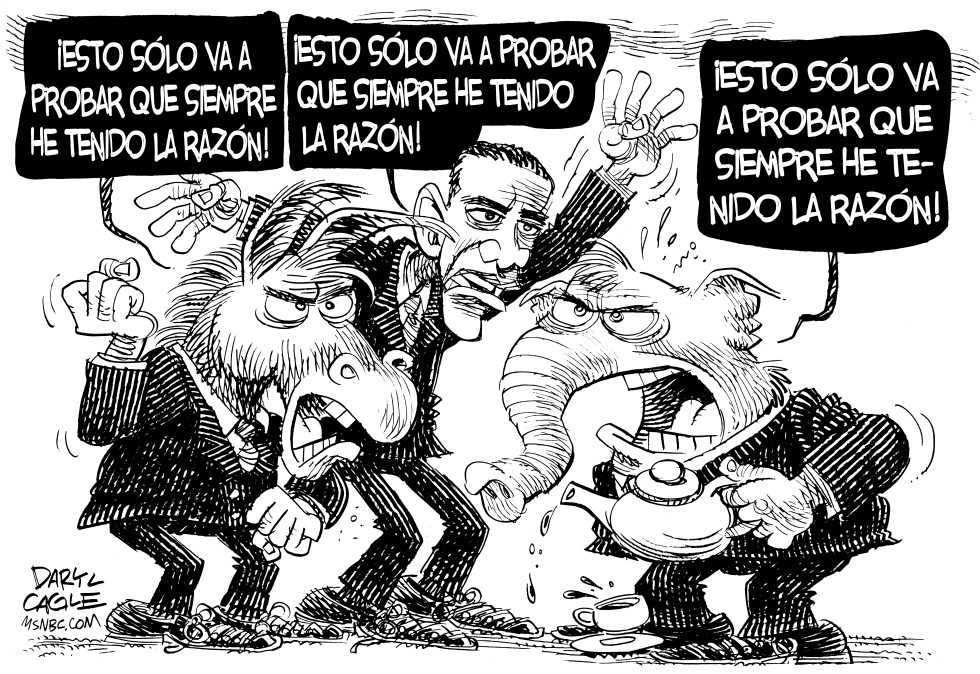  LA RAZON SIEMPRE by Daryl Cagle