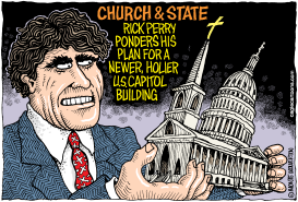 RICK PERRY CHURCH AND STATE by Wolverton