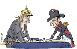 MERKEL  SARKOZY CLOR by Martin Sutovec