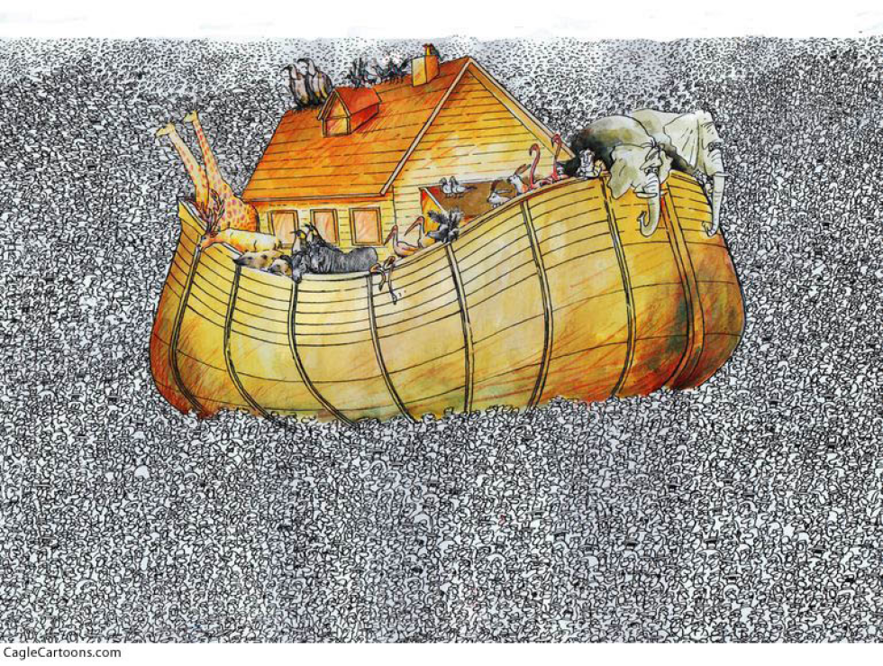  POPULATION AND NOAH'S ARK by Pavel Constantin