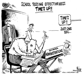 SCHOOL TESTING by Mike Lane