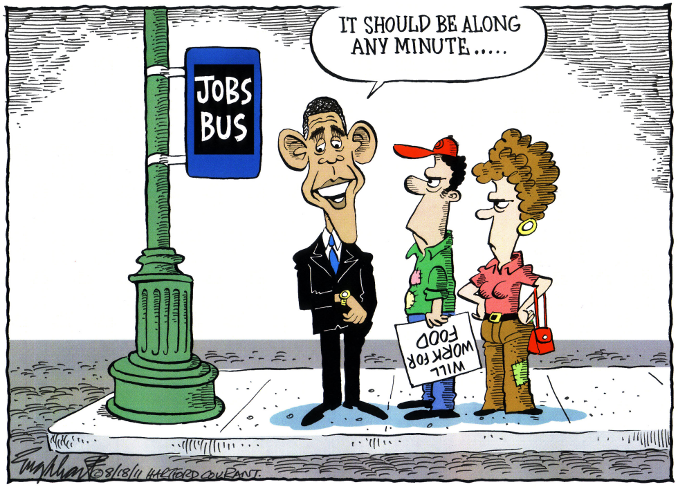  UNEMPLOYMENT by Bob Englehart