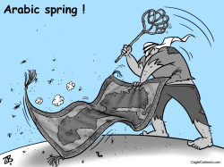 ARABIC SPRING by Emad Hajjaj