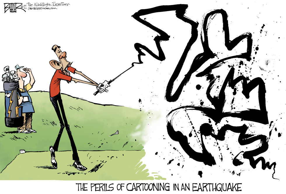  EARTHQUAKE by Nate Beeler