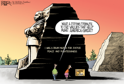 MLK MEMORIAL by Nate Beeler