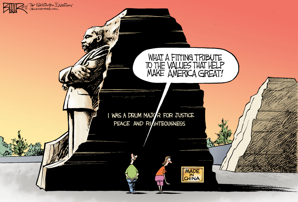  MLK MEMORIAL by Nate Beeler