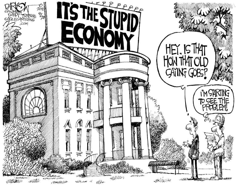  ITS THE ECONOMY STUPID by John Darkow