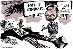 NORQUIST PLEDGE by Milt Priggee