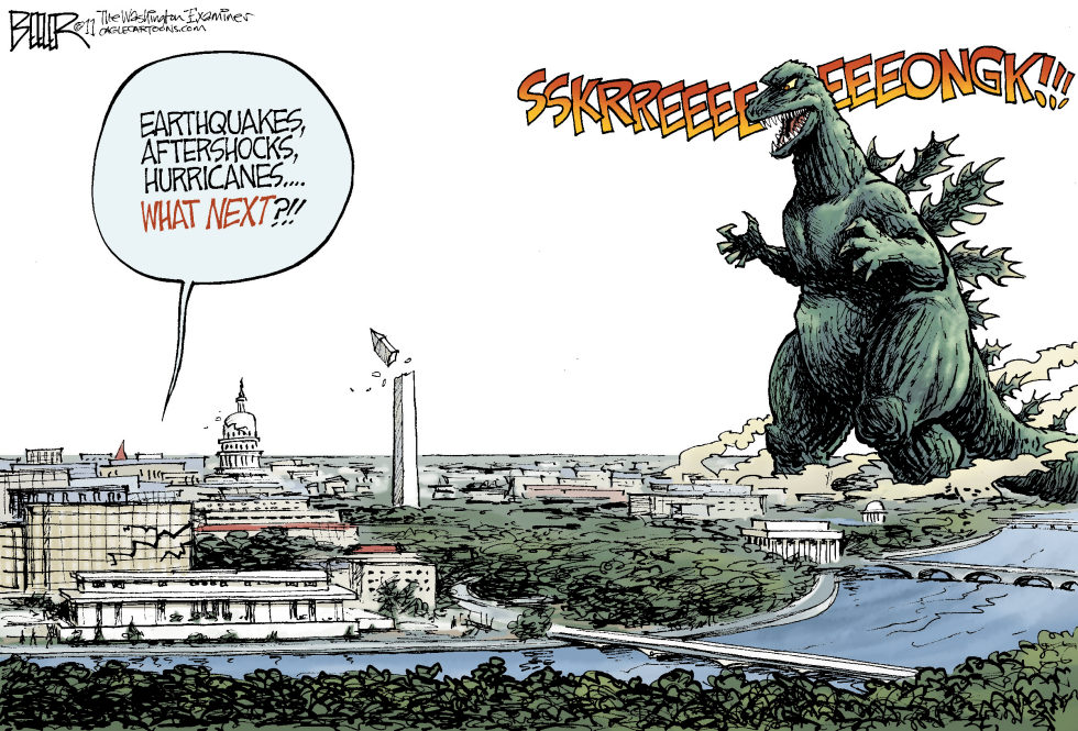  DC DISASTERS by Nate Beeler