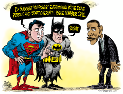 OBAMA DC REBOOT by Daryl Cagle