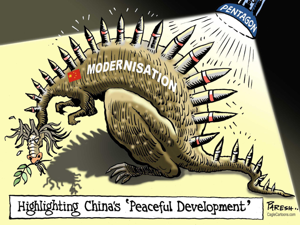  PENTAGON ON CHINA by Paresh Nath