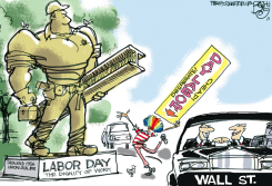 THE AMERICAN WORKER by Pat Bagley