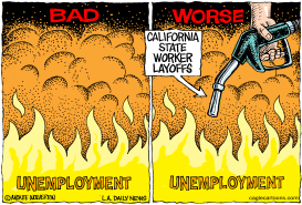 LOCAL-CA CALIFORNIA STATE WORKER LAYOFFS by Wolverton