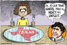 HAMBRE EN TEXAS  by Wolverton