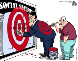 RICK PERRY SOCIAL SECURITY TARGET by Parker