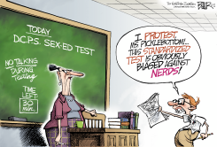 LOCAL DC - SEX TEST by Nate Beeler