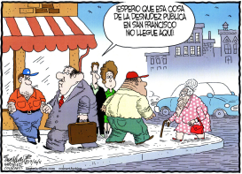 DESNUDEZ EN SAN FRANCISCO  by Bob Englehart