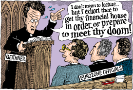 GEITHNER PREACHES TO EUROZONE by Wolverton