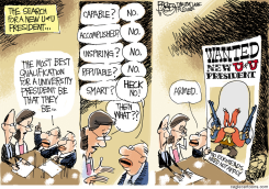 SEEKING GUN NUT by Pat Bagley