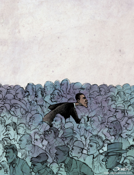 OBAMA Y LA POPULARIDAD by Dario Castillejos