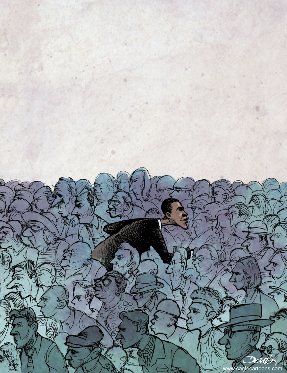  OBAMA Y LA POPULARIDAD by Dario Castillejos