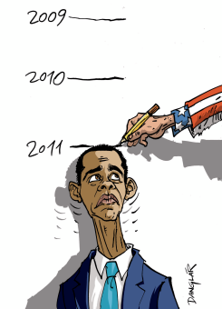 SHRINKING OBAMA by Danglar