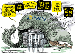 STINKY SOLYNDRA by Daryl Cagle