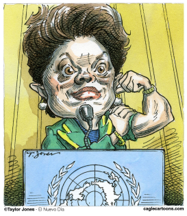 BRAZILIAN PRESIDENT DILMA ROUSSEFF  by Taylor Jones