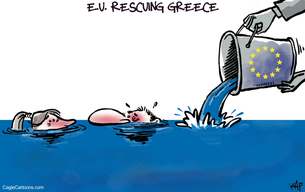  EU RESCUING GREECE  by Kap