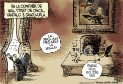 VISTA DESDE WALL STREET  by Pat Bagley