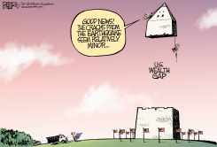 WASHINGTON MONUMENT CRACKS by Nate Beeler