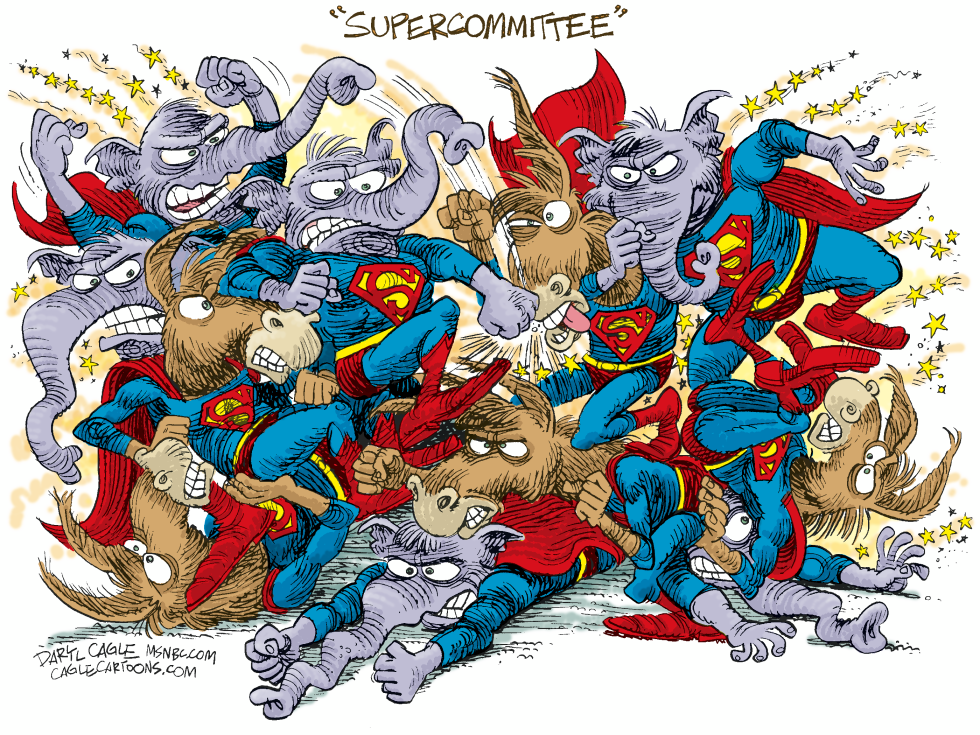  SUPERCOMMITTEE by Daryl Cagle