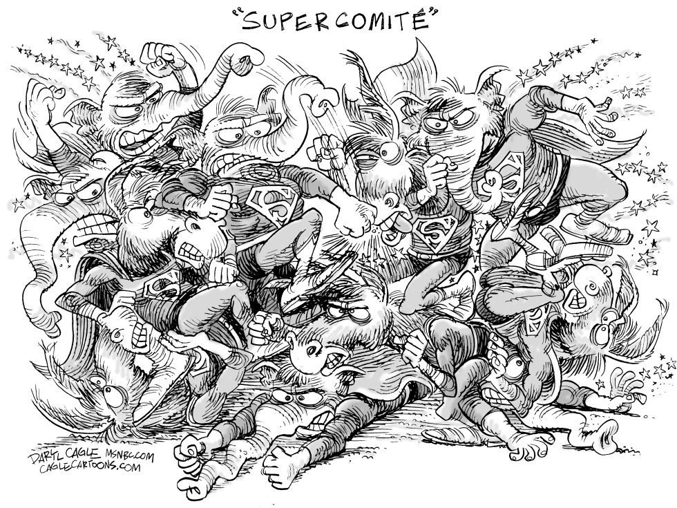  SUPERCOMITE by Daryl Cagle