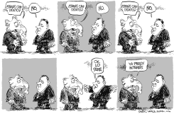 CHRIS CHRISTIE CANDIDATO by Daryl Cagle